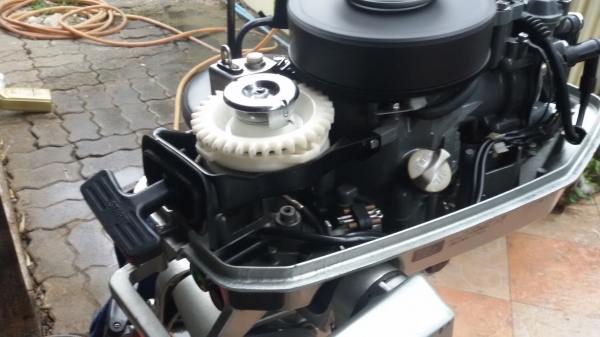 Honda 5 Hp 4 Stroke NEW NEW  ซื้อเผื่อไว้ไม่เสียหาย