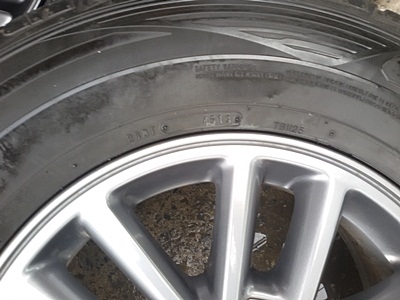 ขายล้อแม็กISUZU All New 16สีกัลยาง245/70/16 ปี13 4 ล้อ