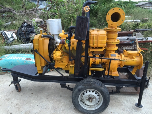 ขายเครื่องสูบน้ำขนาดเข้า6นิ้วออก6นิ้วสภาพสวยพร้อมเทเลอร์ลาก