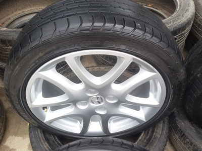 ขายล้อแม็กซ์ Mazda 2 Top16 ยาง195/45/16 ปี 1413 4 ล้อ