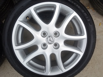 ขายล้อแม็กซ์ Mazda 2 Top16 ยาง195/45/16 ปี 1413 4 ล้อ