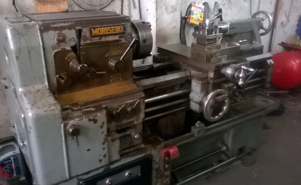 ขายถูกๆเครื่องกลึงนำเข้าจากญี่ปุ่น MORISEIKI MS-650..ดิสซ์เบรค..ผ่อนได้ครับ