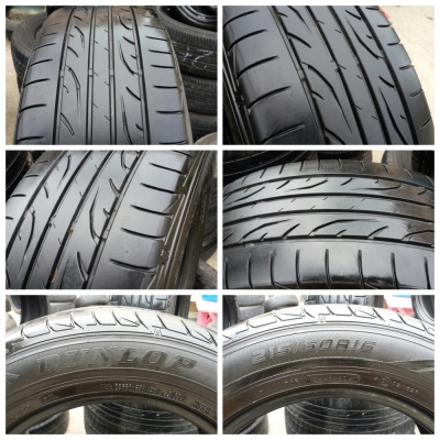ขายยาง215/60/16 ยาง DUNLOP SP SPORT LM 704 ปี 14 ( 1ชุด )