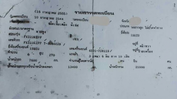 รถอีซูซุ 10 ล้อ หัวลาก 270 แรงม้า.  ปี 44   ( ขายแม่ , ลูก )    สนใจติดต่อ  081 - 6079515