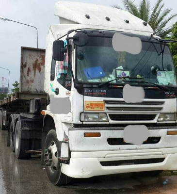 รถอีซูซุ 10 ล้อ หัวลาก 270 แรงม้า.  ปี 44   ( ขายแม่ , ลูก )    สนใจติดต่อ  081 - 6079515