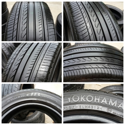 ขายยาง205/55/16 ยาง YOKOHAMA ADVAN dB decibel  ปี 12 (1คู่)