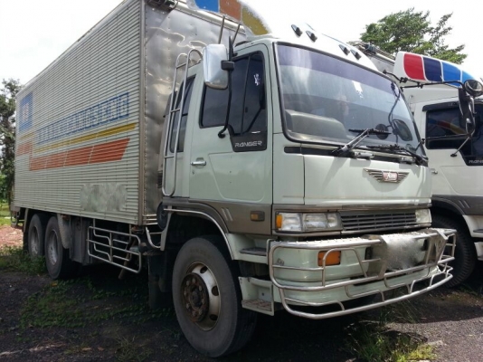 รถฮีโน่ 10 ล้อ ตู้เย็น FL3H  195 แรงม้า. ปี 38   ( ขาย 2 คัน คู่. )      สนใจติดต่อ  081 - 6079515