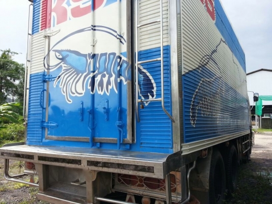 รถฮีโน่ 10 ล้อ ตู้เย็น FL3H  195 แรงม้า. ปี 38   ( ขาย 2 คัน คู่. )      สนใจติดต่อ  081 - 6079515