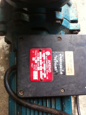 ขาย !! ปั้มน้ำหอยโข่ง ขนาด3HP.220V. พร้อมใช้งาน ยี่ห้อ ARENO