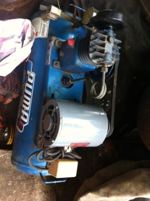 ขาย !! ปั้มลม1/4แรง PUMA. สภาพเดิมๆ พร้อมใช้งาน