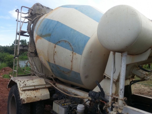 รถโม่ปูน..6ล้อ195แรง...Hino FF3H. รถห้างแท้ รถสภาพดี สวยดี. พร้อมใช้..เล่มพร้อม