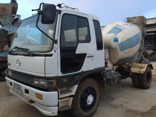 รถโม่ปูน..6ล้อ195แรง...Hino FF3H. รถห้างแท้ รถสภาพดี สวยดี. พร้อมใช้..เล่มพร้อม