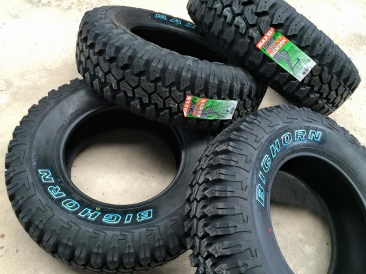 ยางMud Maxxis Bighorn MT762 245 75 r16 ยางใหม่ปี15