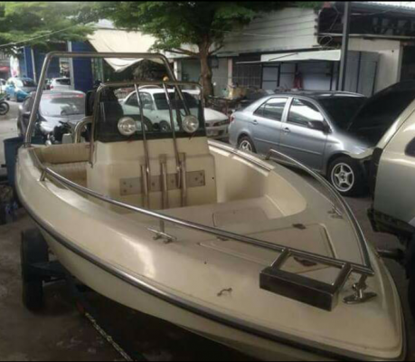 ขออนุญาติขายคับ.....ลดราคา ระบายของหน่อย  ราคา 128,000 เก็บงานแล้วพร้อมวิ่ง ไม่ต้องทำอะไรแล้วเติมน้ำมันเล่นได้เลย......  เรือตกปลาป้อมกลาง 14.6ฟุต  เครื่องSuzuki 65 ทริมไฟฟ้า อุปกรณ์สมบูรณ์ทุกอย่างพร้อมใช้ เครื่องเช็คทุกอย่าง เปลี่ยนใบพัดปั๊มน้ำและถ่ายของ