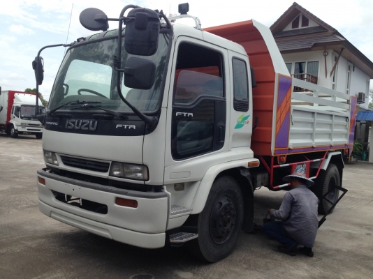 ขายรถ 6 ล้อกะบะดั๊มพ์ ISUZU รุ่น เดก้า เครื่องยนต์ 168 แรงม้า