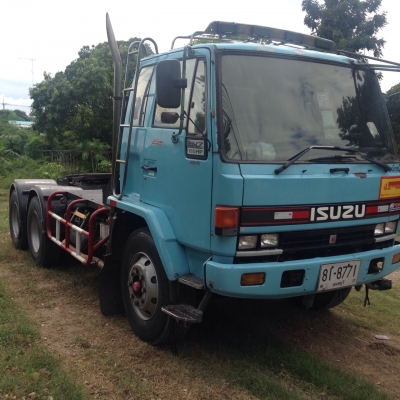 หัวลาก อีซุซุ FVZ ร็อคกี้ 6HE1-195โบว์ ช่วงล่าง ZF2 เพา ช่วงล้อต่อดั้ม หน้า_หลัง 3.85ม.สภาพดีสวยเดิมทั้งคันพร้อมวิ่งงาน ทะเบียนพร้อมโอน