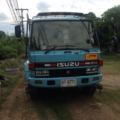 หัวลาก อีซุซุ FVZ ร็อคกี้ 6HE1-195โบว์ ช่วงล่าง ZF2 เพา ช่วงล้อต่อดั้ม หน้า_หลัง 3.85ม.สภาพดีสวยเดิมทั้งคันพร้อมวิ่งงาน ทะเบียนพร้อมโอน