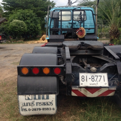 หัวลาก อีซุซุ FVZ ร็อคกี้ 6HE1-195โบว์ ช่วงล่าง ZF2 เพา ช่วงล้อต่อดั้ม หน้า_หลัง 3.85ม.สภาพดีสวยเดิมทั้งคันพร้อมวิ่งงาน ทะเบียนพร้อมโอน