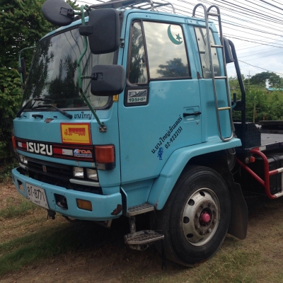 หัวลาก อีซุซุ FVZ ร็อคกี้ 6HE1-195โบว์ ช่วงล่าง ZF2 เพา ช่วงล้อต่อดั้ม หน้า_หลัง 3.85ม.สภาพดีสวยเดิมทั้งคันพร้อมวิ่งงาน ทะเบียนพร้อมโอน