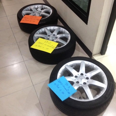 ล้ออะไหล่ BENZ ของแท้ไม่มีรอย