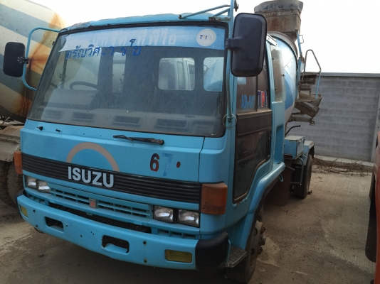 รถ6ล้อโม่ปูน3คิว175แรง..ISUZU FSR..เครื่อง6BG1รถสวย เล่มพร้อม รถพร้อมใช้..