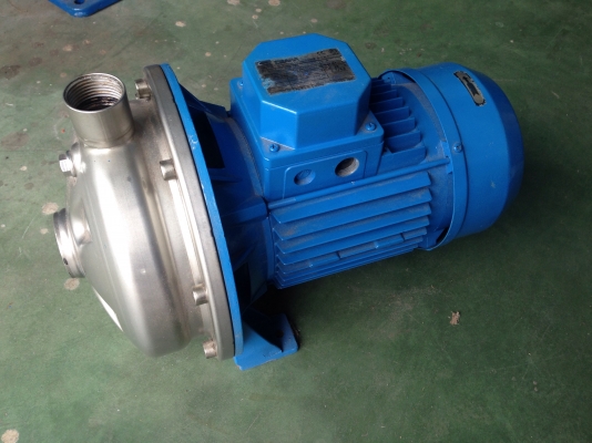 ขายปั้มน้ำหอยโข่งหัวปั้มสแตนเลส Ebara 2.5HP. 380V สภาพสวย วิ่งนิ่ม พร้อมใช้งาน