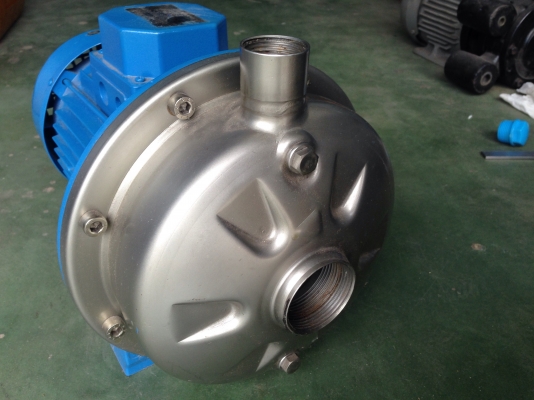 ขายปั้มน้ำหอยโข่งหัวปั้มสแตนเลส Ebara 2.5HP. 380V สภาพสวย วิ่งนิ่ม พร้อมใช้งาน