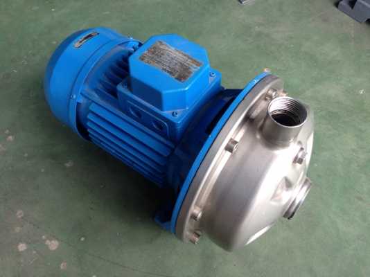 ขายปั้มน้ำหอยโข่งหัวปั้มสแตนเลส Ebara 2.5HP. 380V สภาพสวย วิ่งนิ่ม พร้อมใช้งาน