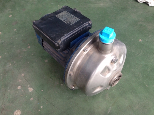 ขายปั้มน้ำหอยโข่งหัวปั้มแสนเลส Ebara 0.5HP. 220V ไฟบ้าน สภาพสวย วิ่งนิ่ม พร้อมใช้งาน