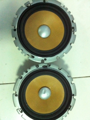 ลำโพง Pioneer TS-C1600A 6.5นิ้ว แม่เหล็กนีโอ โครงหล่อง หน้าเคฟล่า Made in Japan มือ2 ญี่ปุ่น