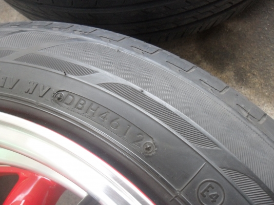 ล้อแท็ก 16นิ้ว 4รู100/114 กว้าง9นิ้ว ล้อใหม่พร้อมยางเปอเซน 4 ล้อ ราคา 10900 บาท