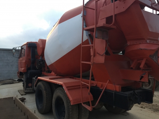 (มี4คัน)รถ10ล้อ โม่ปูน260แรงหัว3ใบปัด..เครื่องEK100..เล่มพร้อม