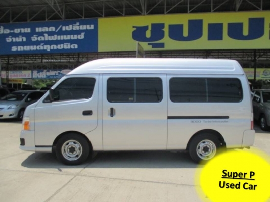 nissan urvan 3.0 DI GX MT ปี2011 สีบรอนซ์