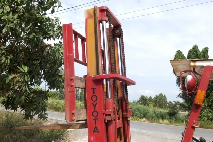 ขายด่วนรถยก TOYOTA3FG 2.0ตัน เสาสูง3เมตรเสาคู้รถนอกนำเข้ายังไม่เคยใช้งานในเมืองไทยเลยรถพร้อมใช้ขายถูกๆ