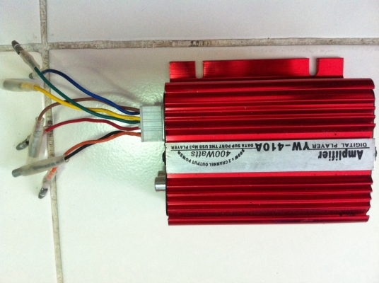 Power Amp USB 400W 2CH เล่นUSB ได้ในตัว เสียงดีมาก ได้มาจากญี่ปุ่น มือ2