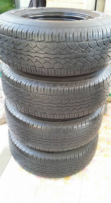 ขายครับ ล้อกะทะ tcpy 16x8 - 10 พร้อมยาง falken  265/70/16  สวยๆถูกๆครับ