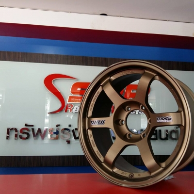 ขายล้อใหม่ TE37 SPP ขอบ18 กว้าง9 นิ้ว ออฟ+0 6รู139.7 วง5500