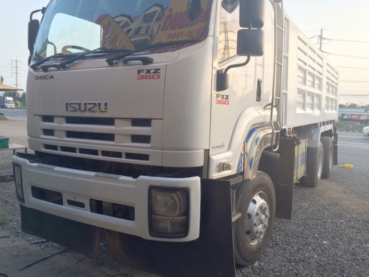 รถบรรทุก10ล้อดั๊ม    ยี่ห้อ ISUZU DECA    360 แรงม้า   ปี2553