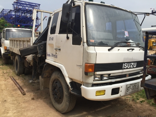 รถ6ล้อติดเครนพับ 4.6 ตัน..Isuzu FSR11H เครื่อง145แรง เครื่อง6BD1...(ดูรายการหน้าเล่ม)