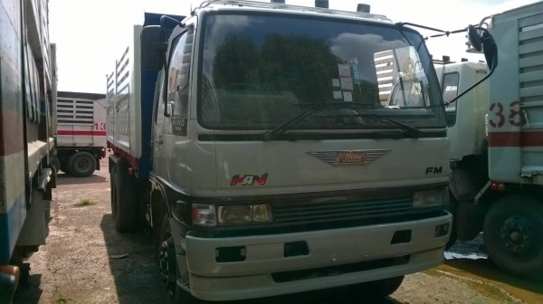 ขาย 10 ล้อดั้ม HINO FM1M ดั้มสามมิตร เครื่องเดิม EM100 220 แรงม้า คัสซีสวย เกียร์เดิม สโลว์เดิม ทะเบียนพร้อมโอนครับ
