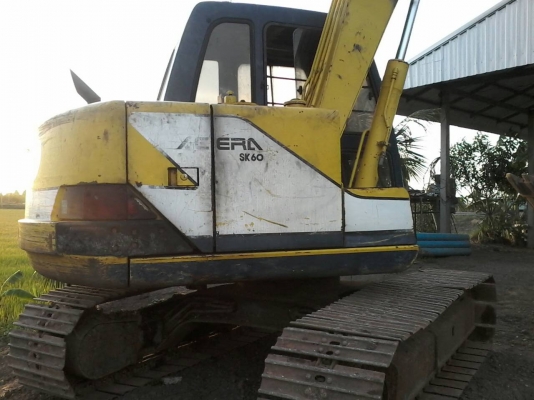 ขายรถแบคโฮ KOBELCO SK60-/// เอกสารอินวอย ระบบไฟเต็ม ราคา 520000