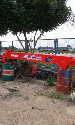 เครนยูนิค4.5ตัน4ปอกเอวแน่นดี ไม่มีดาม