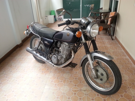 ขายyamaha SR400 เก่าญี่ปุ่นมาทั้งคัน สภาพดี