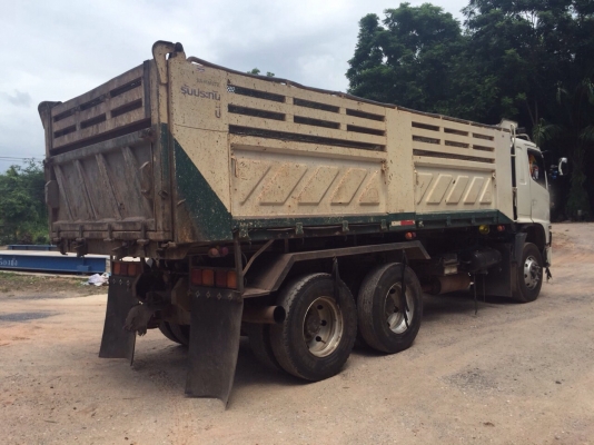 ขายรถ10ล้อดั้มพ์ HINO FM2PNLD เครื่อง 380แรงม้า เบรคแห้งปี54 สนใจโทร 081-970-1072