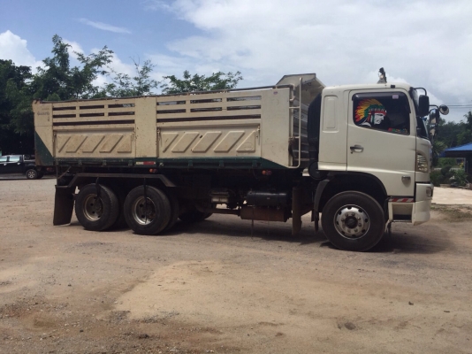 ขายรถ10ล้อดั้มพ์ HINO FM2PNLD เครื่อง 380แรงม้า เบรคแห้งปี54 สนใจโทร 081-970-1072