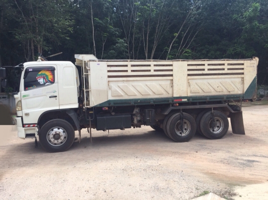 ขายรถ10ล้อดั้มพ์ HINO FM2PNLD เครื่อง 380แรงม้า เบรคแห้งปี54 สนใจโทร 081-970-1072
