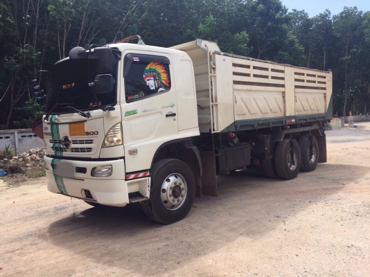 ขายรถ10ล้อดั้มพ์ HINO FM2PNLD เครื่อง 380แรงม้า เบรคแห้งปี54 สนใจโทร 081-970-1072