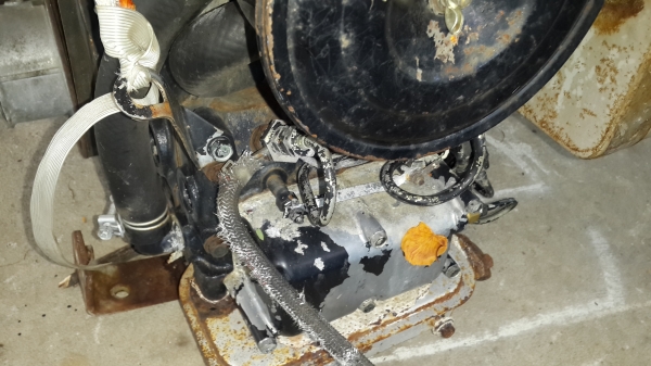 2 สูบ mitsu  10 แรง หม้อน้ำในตัว รหัส N - 5