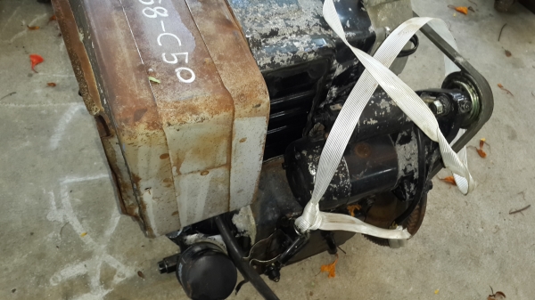 2 สูบ mitsu  10 แรง หม้อน้ำในตัว รหัส N - 5