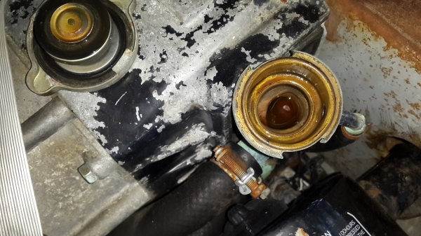 2 สูบ mitsu  10 แรง หม้อน้ำในตัว รหัส N - 5